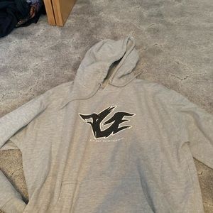 FGE Grey Logo Hoodie